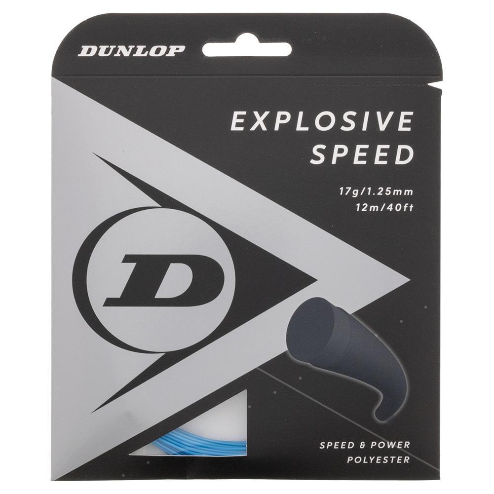 Explosive Speed Blue 17G Tennis String Strings Dunlop