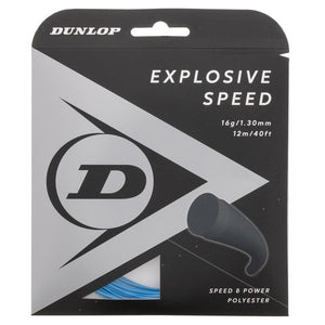 Explosive Speed Blue 16G Tennis String Strings Dunlop
