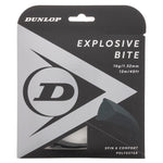 Explosive Bite Black 16G Tennis String Strings Dunlop