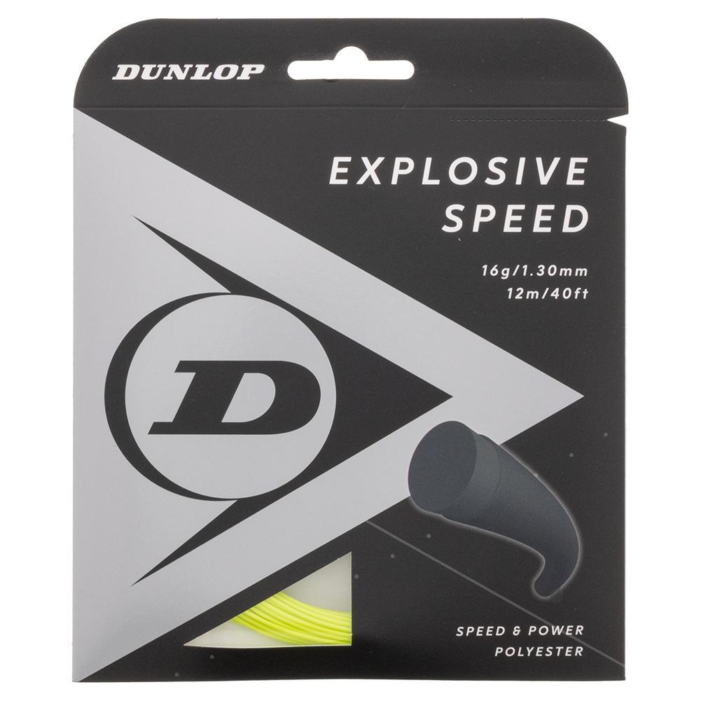 Explosive Speed Yellow 16G Tennis String Strings Dunlop