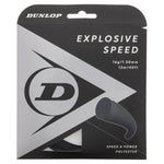 Explosive Speed Black 16G Tennis String Strings Dunlop