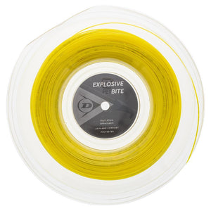 Explosive Bite Yellow 17G Tennis String Reel Strings Dunlop