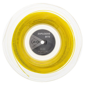 Explosive Bite Yellow 16G Tennis String Reel Strings Dunlop