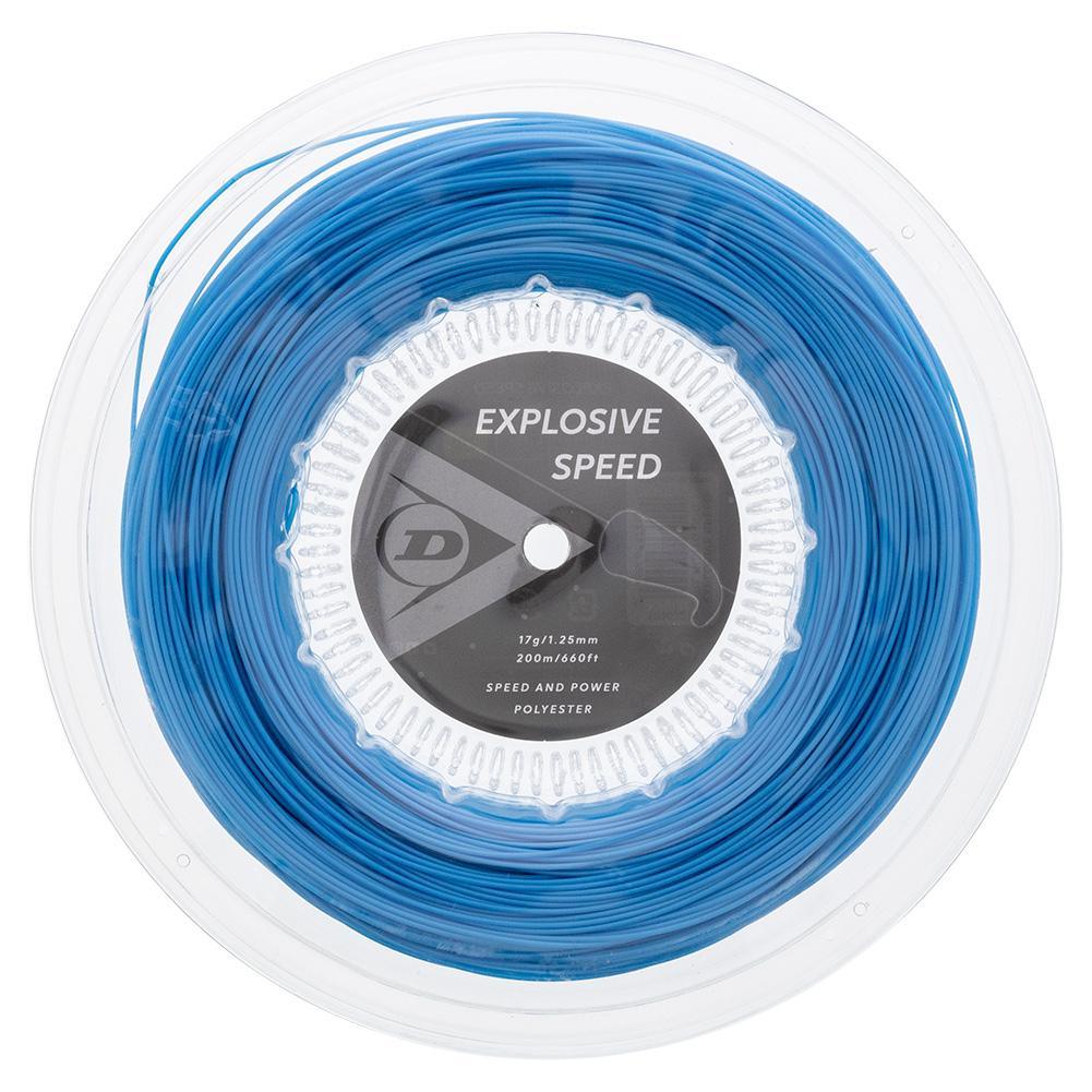 Explosive Speed Blue 17G Tennis String Reel Strings Dunlop
