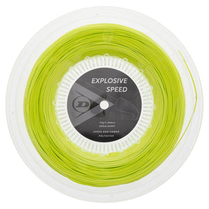Explosive Speed Yellow 17G Tennis String Reel Strings Dunlop
