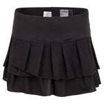 Women's Wavy Pleat Tier Tennis Skort Apparel Lucky In Love