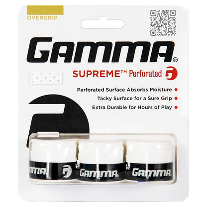 Supreme Perforated Overgrip 3 Pack Accessories Gamma