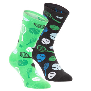 Novelty Tennis Socks (Sizes 8-12) Socks Racquet Inc