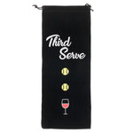 Reusable Wine Bottle Tennis Gift Bag Accessories Racquet Inc