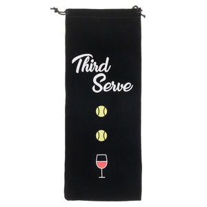 Reusable Wine Bottle Tennis Gift Bag Accessories Racquet Inc
