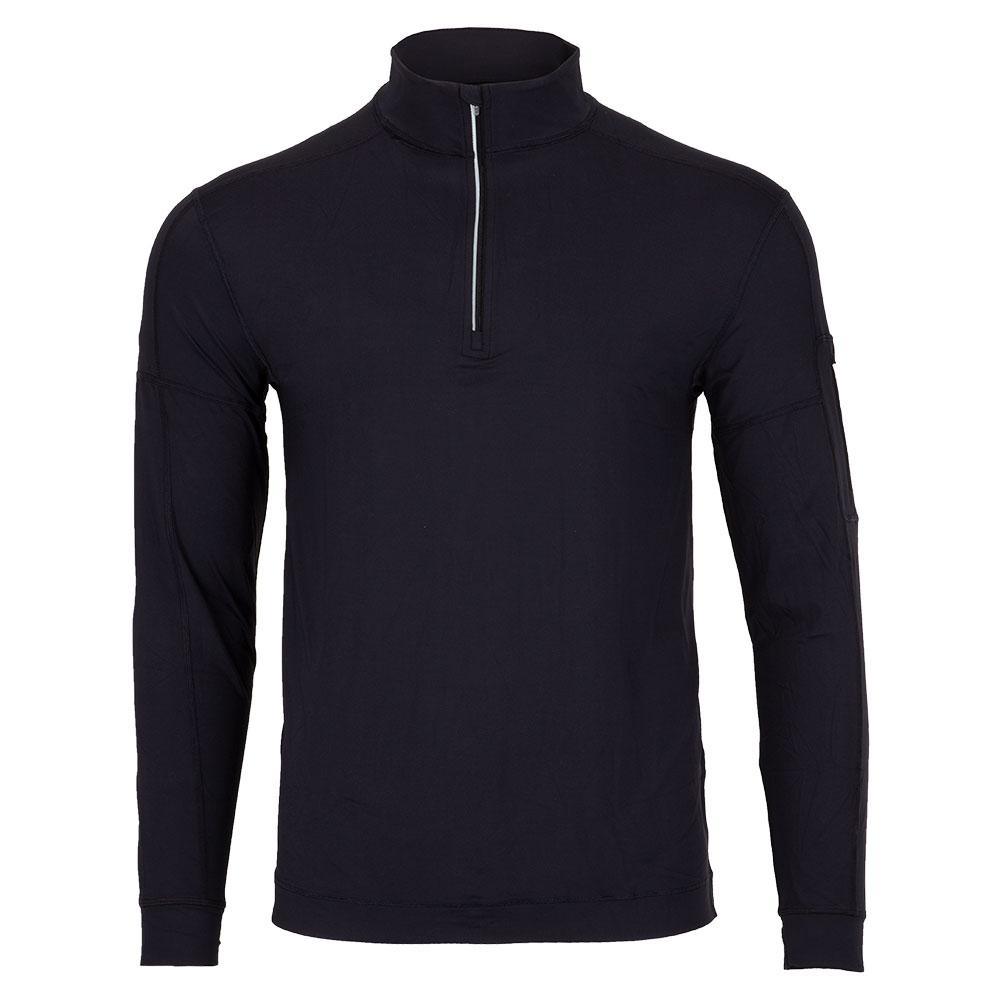Men`s Mock Zip Tennis Top Apparel BloqUV