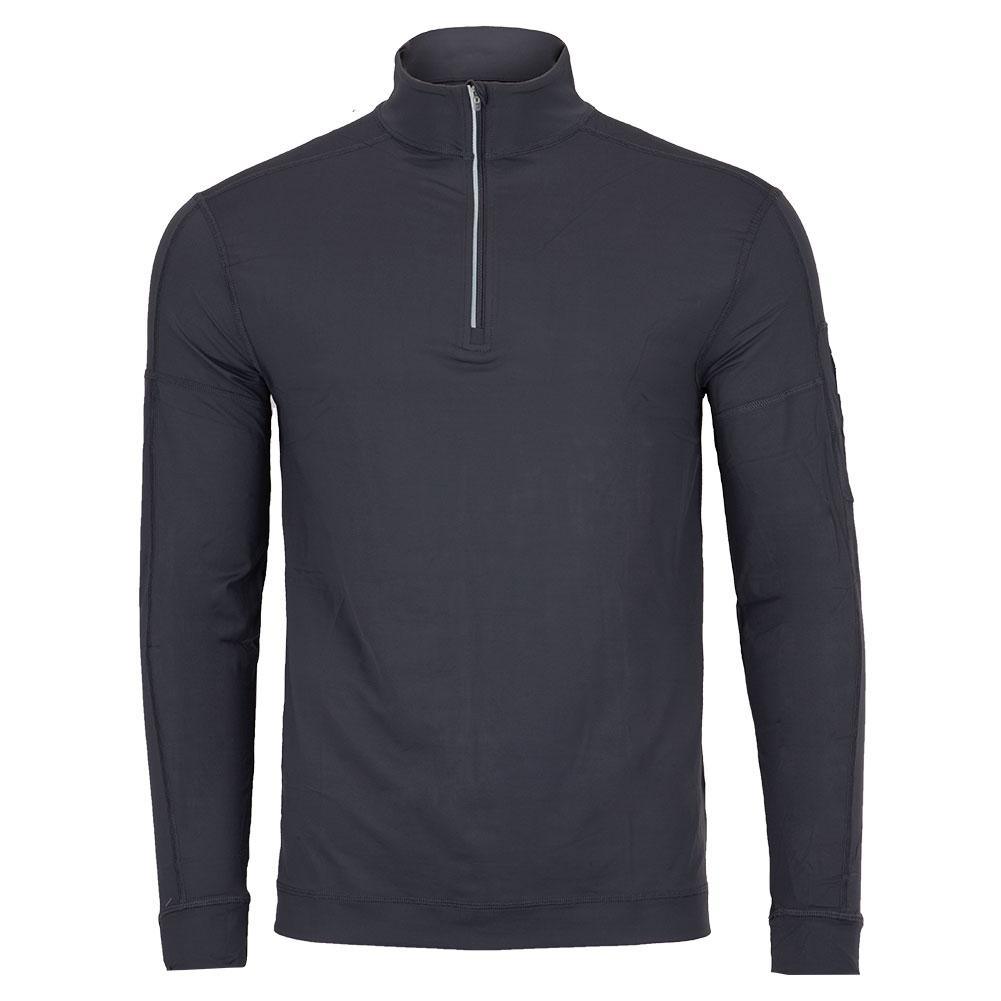 Men`s Mock Zip Tennis Top Apparel BloqUV