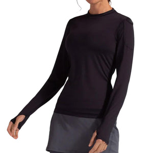 Women`s 24/7 Long Sleeve Tennis Crew Apparel BloqUV