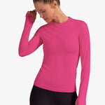 Women`s 24/7 Long Sleeve Tennis Crew Apparel BloqUV