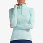 Women's Mock Zip Tennis Top Apparel BloqUV