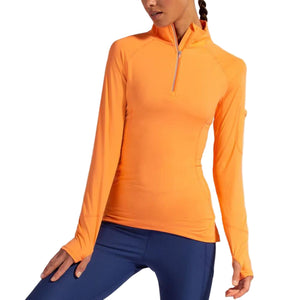 Women's Mock Zip Tennis Top Apparel BloqUV