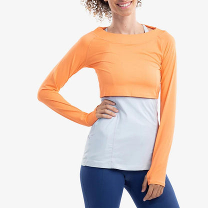 Women`s Tennis Crop Top Apparel BloqUV