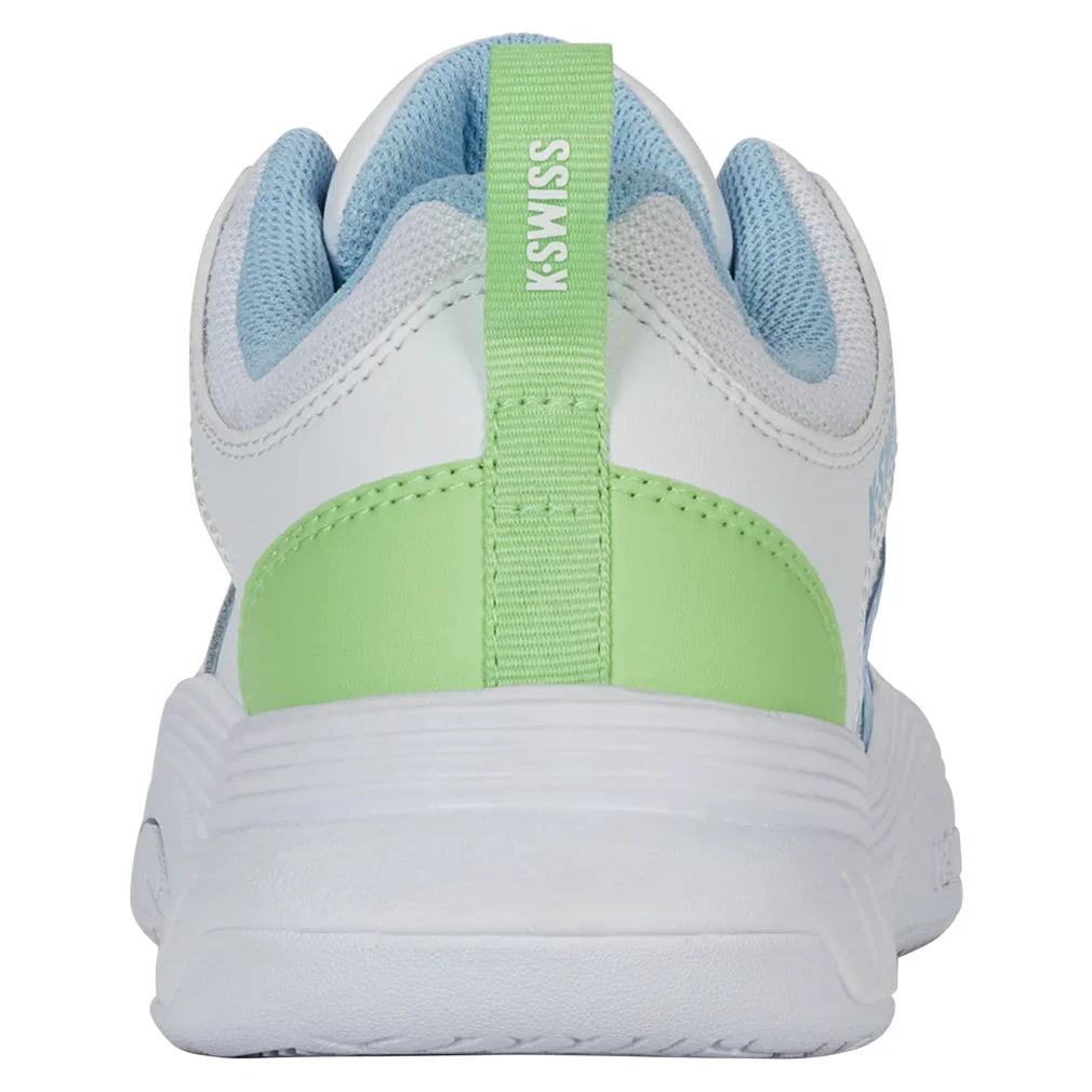 Women`s Court Express 2 Tennis Shoes White and Dutch Canal Footwear K-Swiss