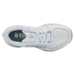Women`s Court Express 2 Tennis Shoes White and Ballad Blue Footwear K-Swiss