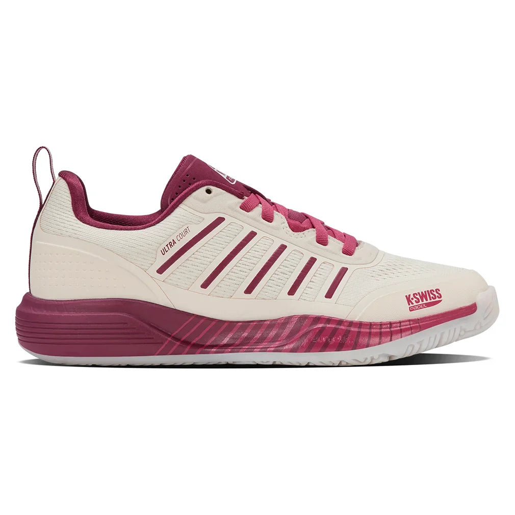 Women`s Ultra Court Padel Shoes Jet Stream and Jazzy Footwear K-Swiss