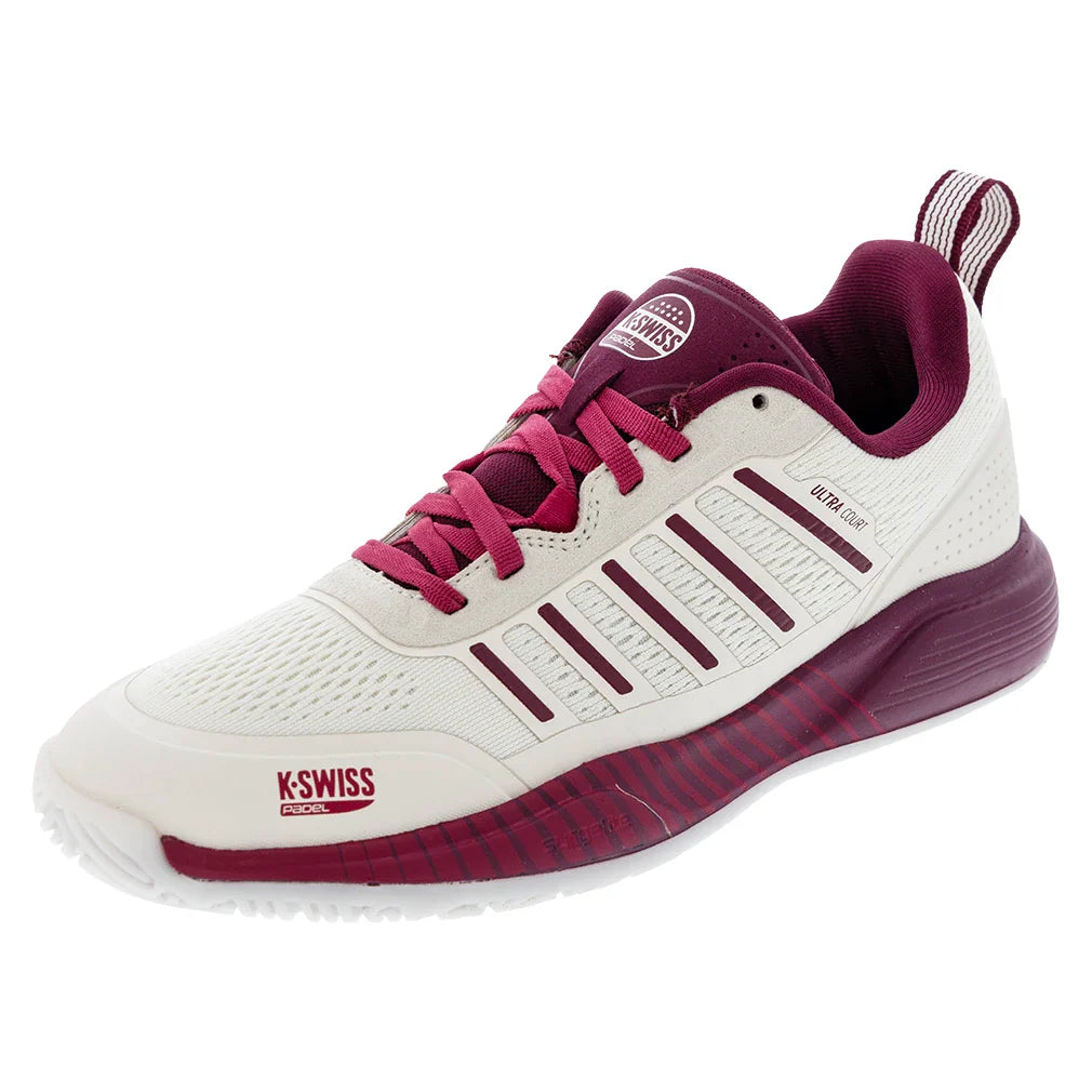 Women`s Ultra Court Padel Shoes Jet Stream and Jazzy Footwear K-Swiss