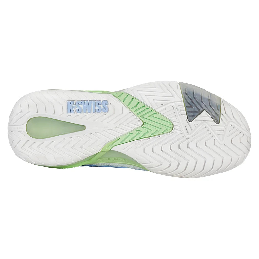 Women`s Ultrashot 4 Tennis Shoes Lucent White and Dutch Canal Footwear K-swiss