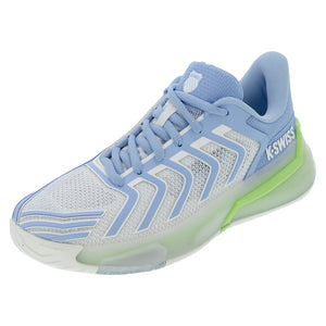 Women`s Ultrashot 4 Tennis Shoes Lucent White and Dutch Canal Footwear K-swiss