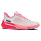 Women`s Ultrashot 4 Tennis Shoes White and Neon Pastel Pink Footwear K-Swiss