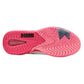 Women`s Ultrashot 4 Tennis Shoes White and Neon Pastel Pink Footwear K-Swiss