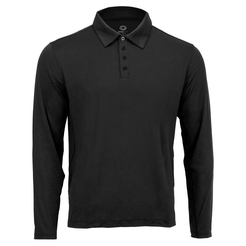 Men`s Long Sleeve Tennis Polo Apparel BloqUV