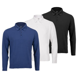Men`s Long Sleeve Tennis Polo Apparel BloqUV