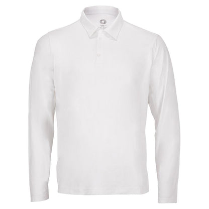 Men`s Long Sleeve Tennis Polo Apparel BloqUV