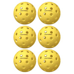 Fuse G2 Outdoor Pickleballs Yellow 6-Pack Balls Onix