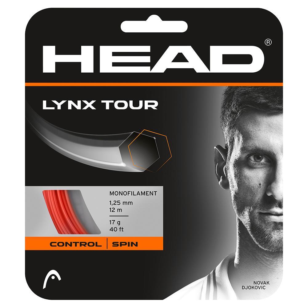 Lynx Tour Tennis String Orange Strings Head