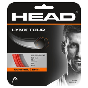 Lynx Tour Tennis String Orange Strings Head