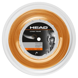 Lynx Tour Tennis String Reel Orange Strings Head