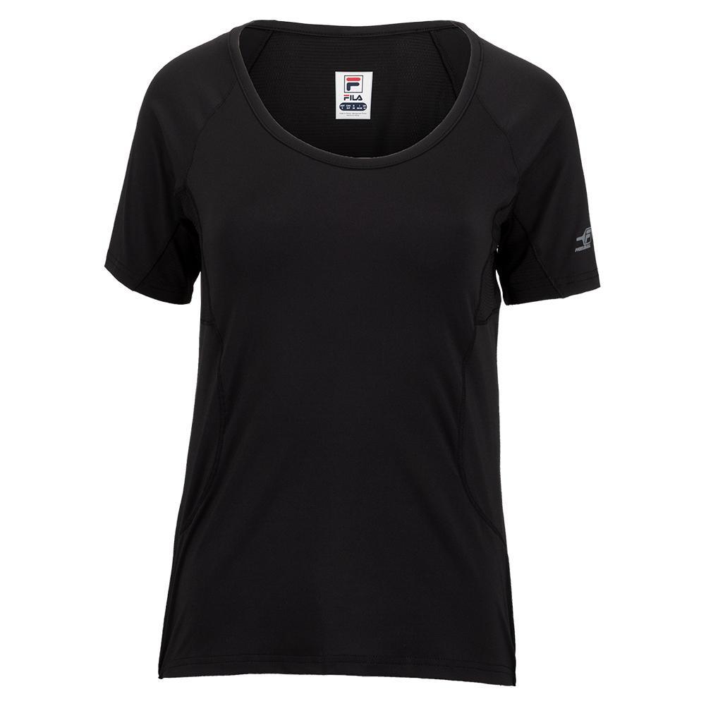 Women's Short Sleeve Pickleball Tee Apparel Fila
