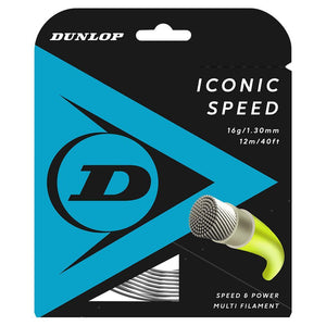 Iconic Speed Tennis String Natural Strings Dunlop