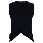 Women's Twist Front Tennis Tank Apparel Lucky In Love
