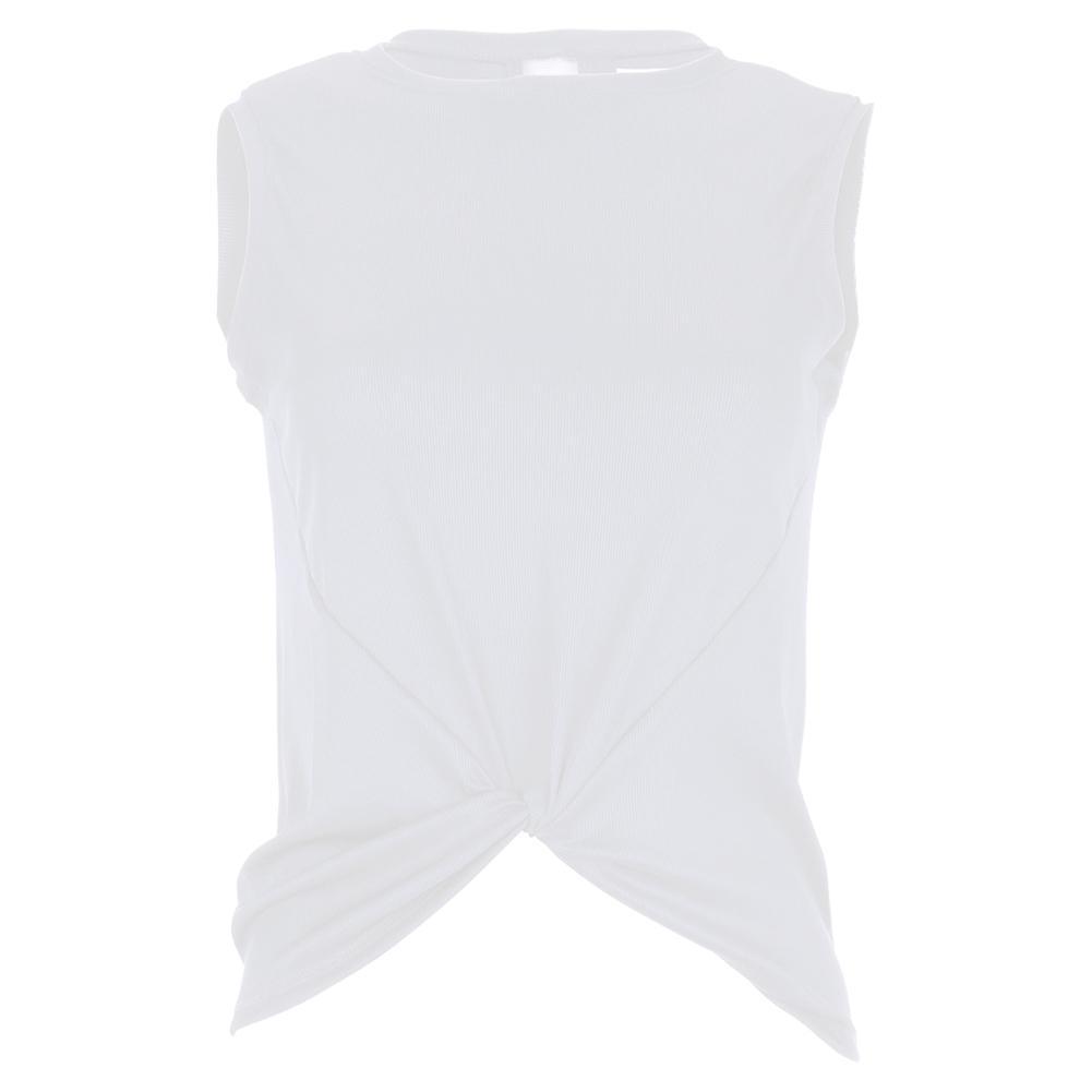 Women's Twist Front Tennis Tank Apparel Lucky In Love
