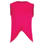 Women's Twist Front Tennis Tank Apparel Lucky In Love