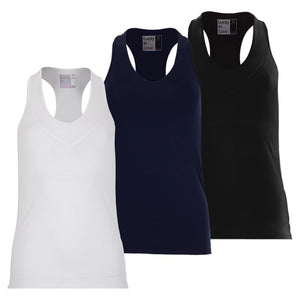 Women`s V-Neck Tennis Tank with Bra Apparel Lucky In Love