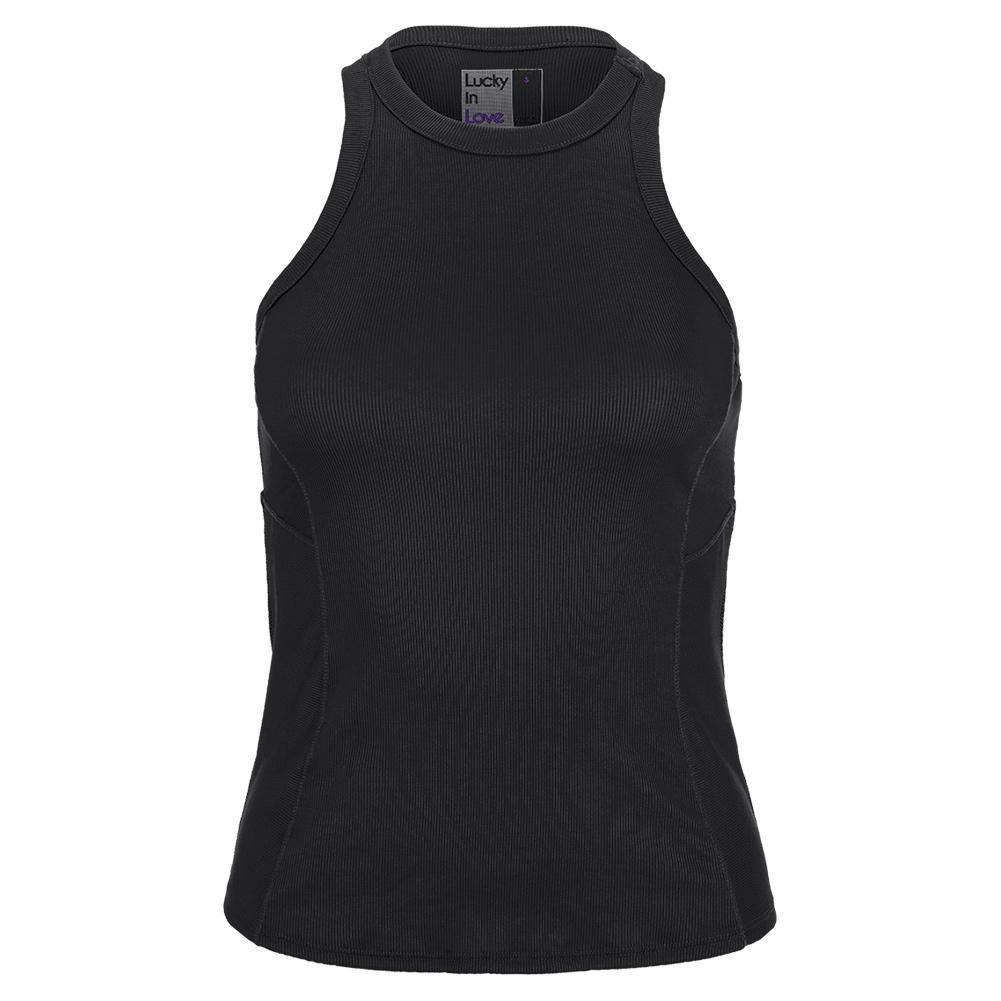 Women's One Love Rib Tennis Tank Apparel Lucky In Love