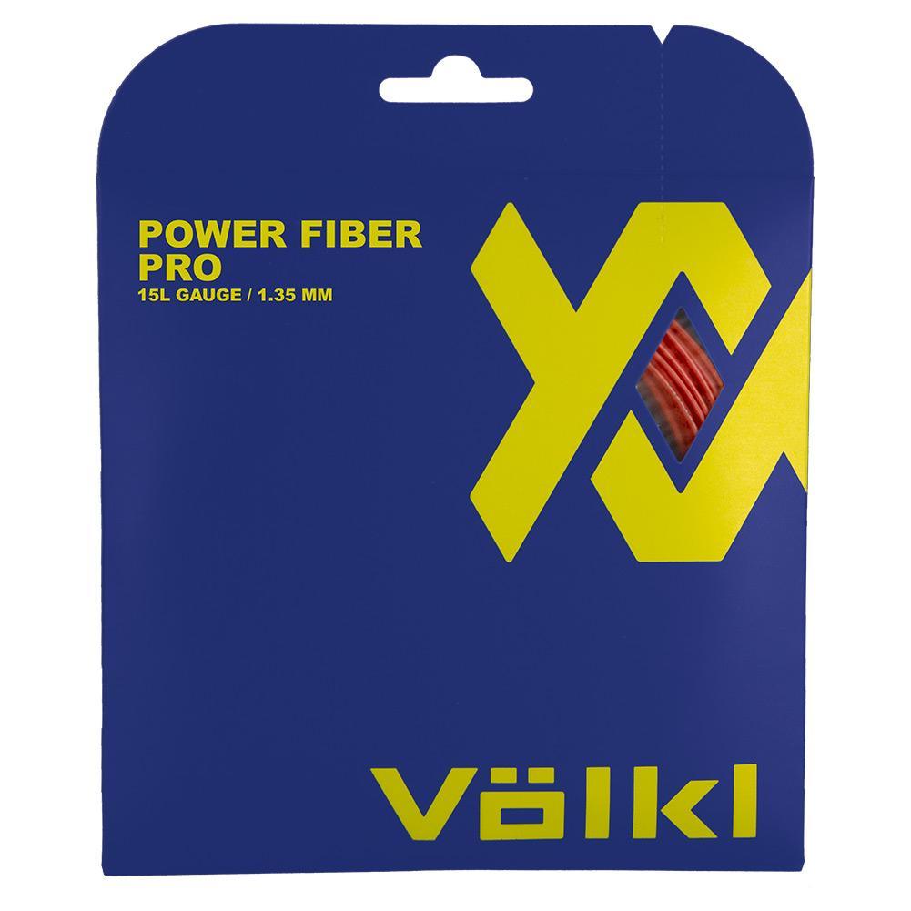 Power Fiber Pro 15L Tennis String Lava Strings Volkl