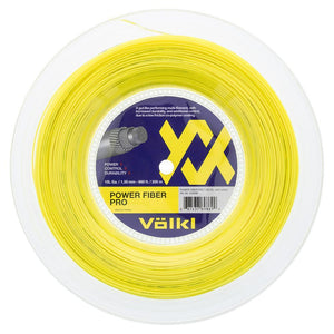 Power Fiber Pro 15L Tennis String Reel Neon Yellow Strings Volkl