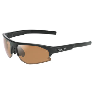 Bolt S 2.0 Tennis Sunglasses Black Matte and Phantom Brown Gun Bolle