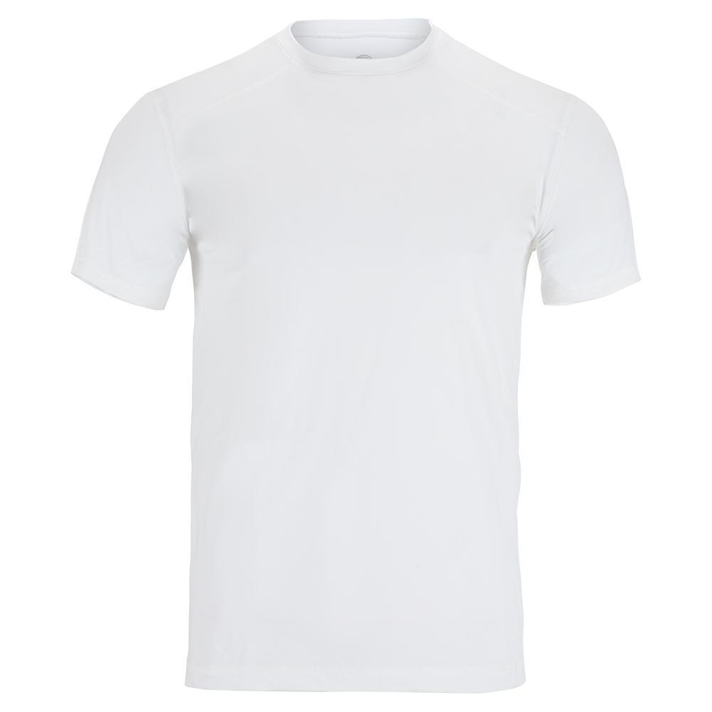 Men's Short Sleeve Tennis Crew Apparel BloqUV