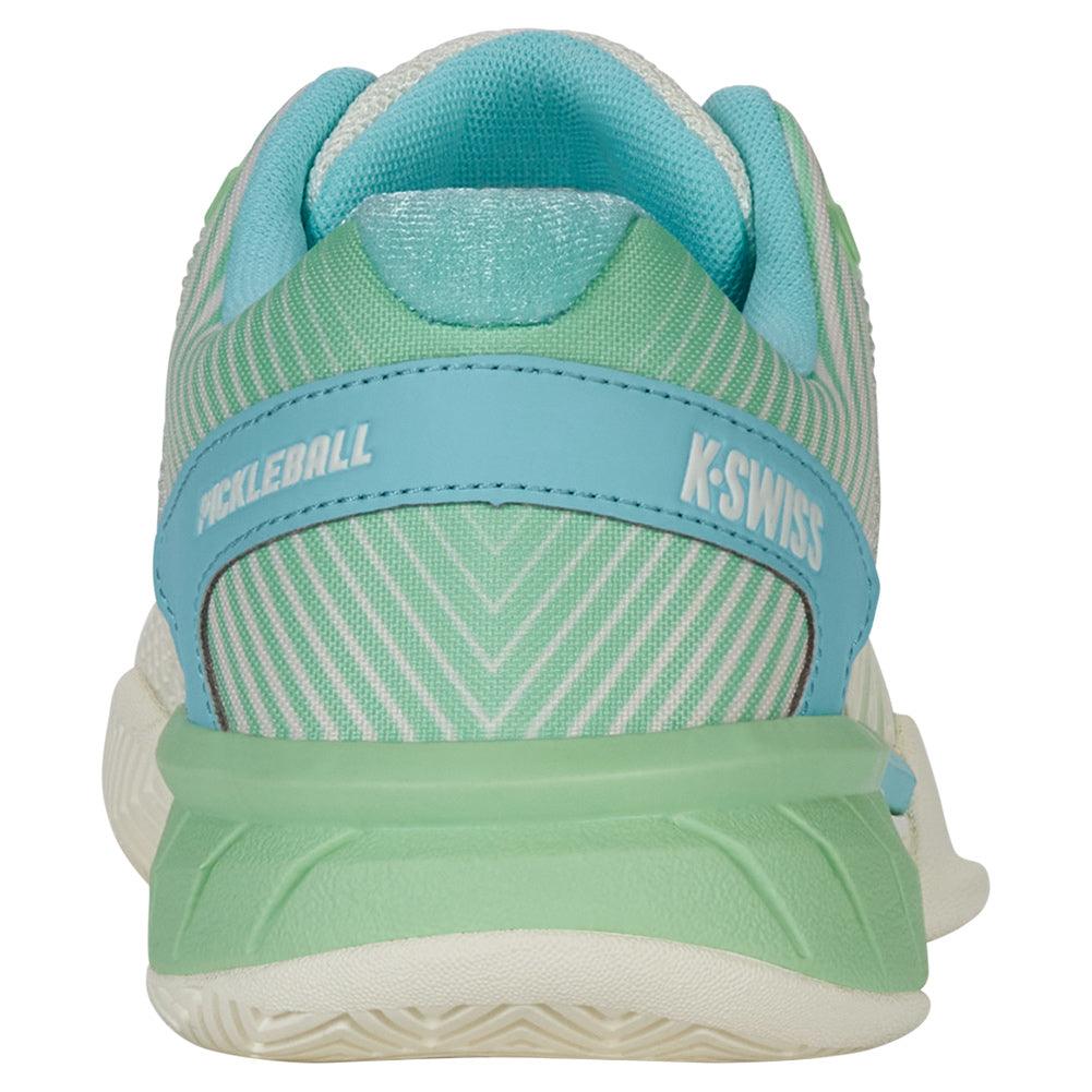Women`s Express Light Pickleball Shoes Egret and Patina Green Footwear K-Swiss