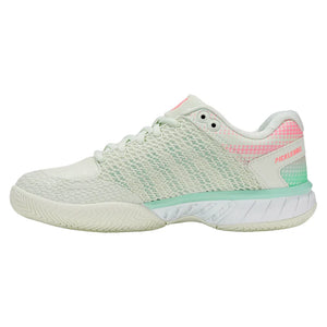 Women`s Express Light Pickleball Shoes Ice and Honeydew Footwear K-Swiss
