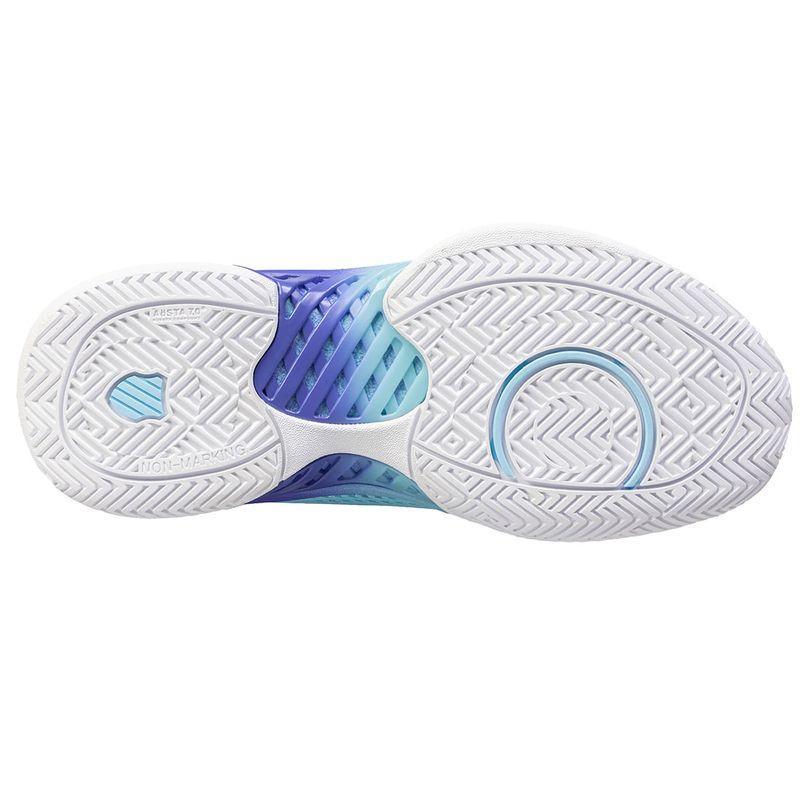 Women's Express Light Pickleball Shoes Tanager Turquiose and Persian Jewel Footwear K-Swiss